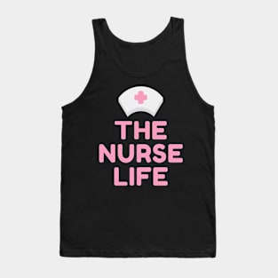 Pink Heartbeat: Nurse Professional Design Tank Top